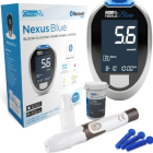 GlucoRx Nexus Blue Blood Glucose Meter