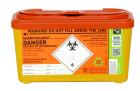 Sharpsguard Orange 1L Sharps Bin