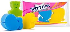 Bettina Animal Shaped Bath Sponges - 3 Pack