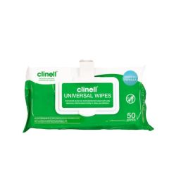 Clinell Universal Wipes Clip Pack 50