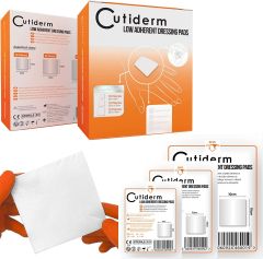Cutiderm Assorted Low Adherent Dressings (Box Of 30)