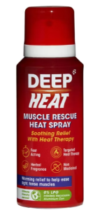 Deep Heat Muscle Rescue Heat Spray - 72.5ml