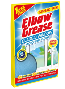 Elbow Grease Glass & Window Microfibre Cloth - Extra Large (Blue)