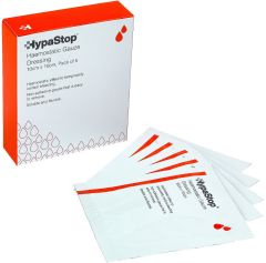 HypaStop Haemostatic Gauze 10cm x 10cm (Pack of 5)