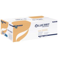 Lucart V-Fold Hand Towel Green 2ply STRONG300 (Case 3000)