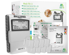 Med-Fit 3 Digital Dual Channel TENS Machine 