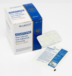 Advapore Fabric Non-Woven Adhesive Wound Dressing