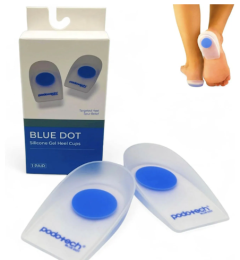 Podotech Silicone Gel Heel Cushion Cups