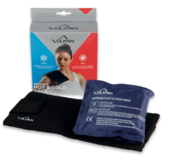 Vulkan Reusable Luxury Hot/Cold Pack With Cover and Strap