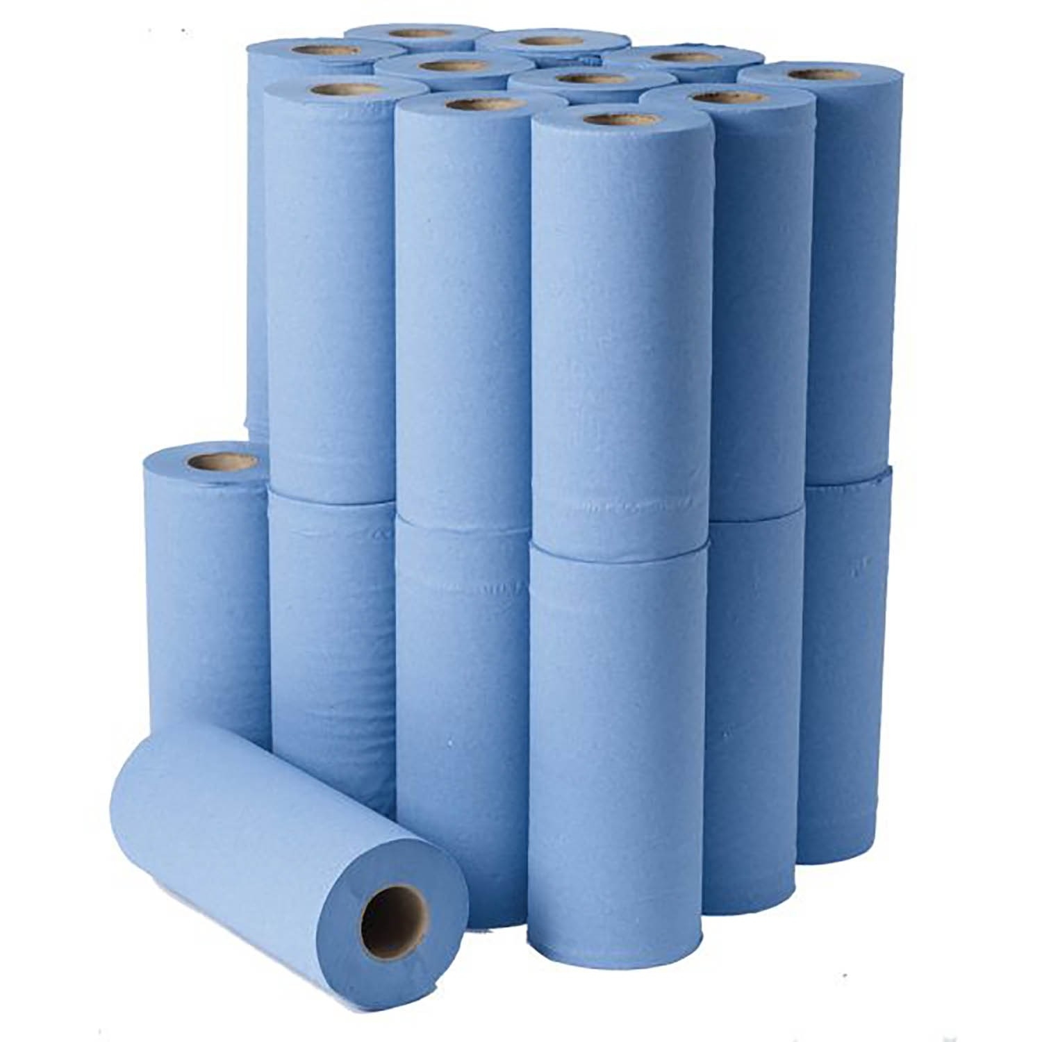 Blue Couch Roll 10" Recycled (24 Rolls Per Case)