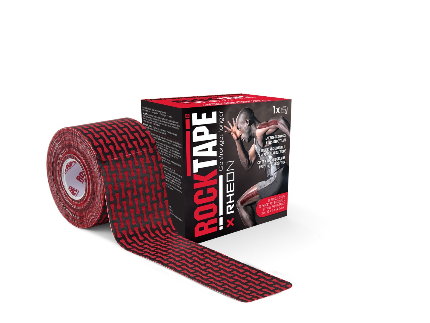 RockTape Rheon Kinesiology Tape - Advanced Rheon Tech, Waterproof